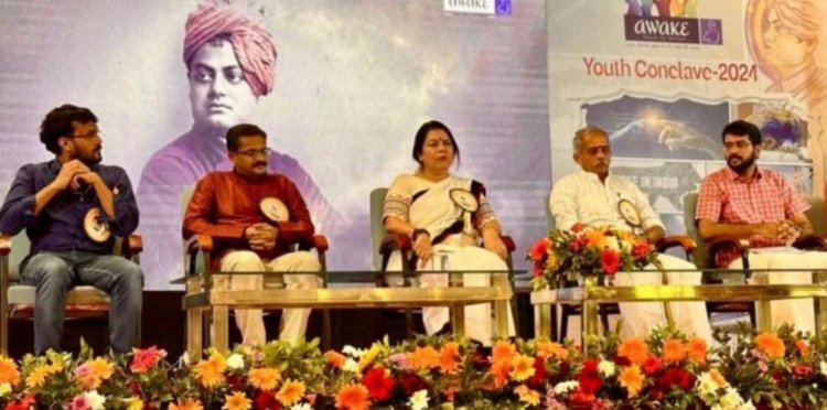 'பாரத் மாதா கி ஜே' சொல்ல வற்புறுத்திய பெண் அமைச்சரை கலாய்த்த மாணவர்கள்!