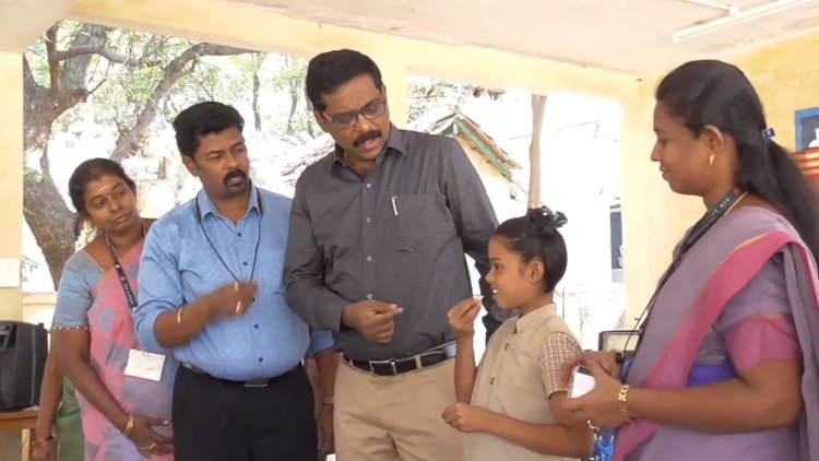 பள்ளி மாணவிகளுக்கு குடற்புழு நீக்க மாத்திரை!