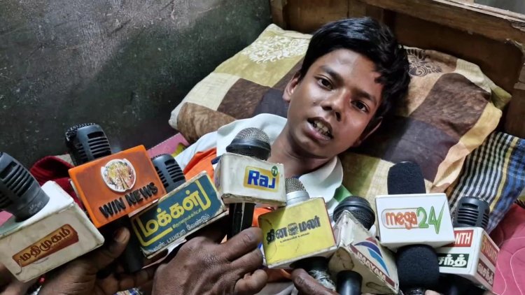 அதிகாரிகளின் அலட்சியத்தால் மாணவன் கால் முறிந்தது! பரிட்சை எழுத அனுமதிக்க கோரிக்கை!