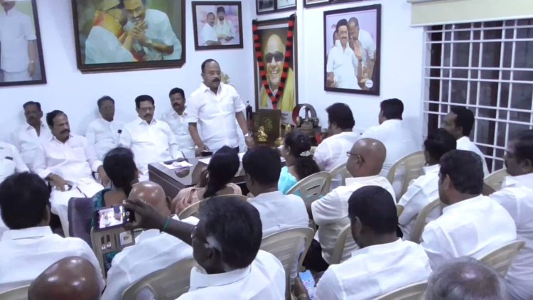 "இல்லம் தோறும் ஸ்டாலின் குரல்" திண்ணை பிரச்சாரம் வேலூரில் தொடக்கம்!