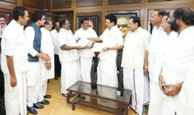 அப்பாடா....  காங்கிரஸ் - திமுக கூட்டணி உறுதியானது! 9+1 தொகுதிகள் ஒதுக்கீடு!