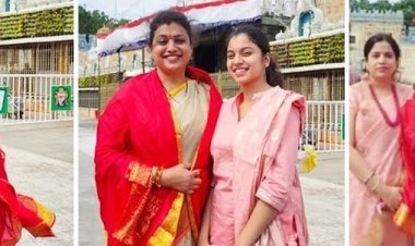 சந்திரபாபு நாயுடு பயப்படுகிறார்! சொல்கிறார் ரோஜா!