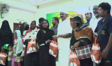 மசாலா பொருட்களை இலவசமாக கொடுத்த ஏ.சி.சண்முகம்!