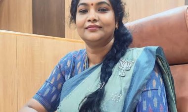 திருமாவளவனை எதிர்த்து தாமரைச் சின்னத்தில் போட்டியிடும்  வேலூரைச் சேர்ந்த பெண் வேட்பாளர்!