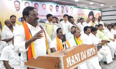 பண நாயகத்தை ஜனநாயகம் வெல்ல வேண்டும்! அரக்கோணம் பாமக வேட்பாளர் பாலு பேச்சு!