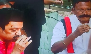 வாக்கிங் சென்றவர்களிடம் வாக்கு சேகரித்த முதலமைச்சர்!