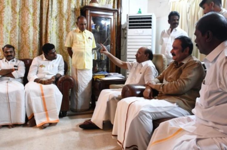 ஜம்ப் அடித்த பா.ம.க! பா.ஜ.க. மகிழ்ச்சி!