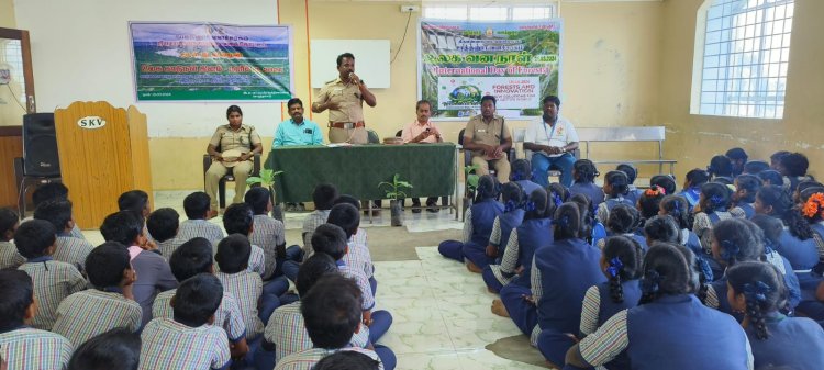 சாத்தனூர்:- உலக வன நாள்!