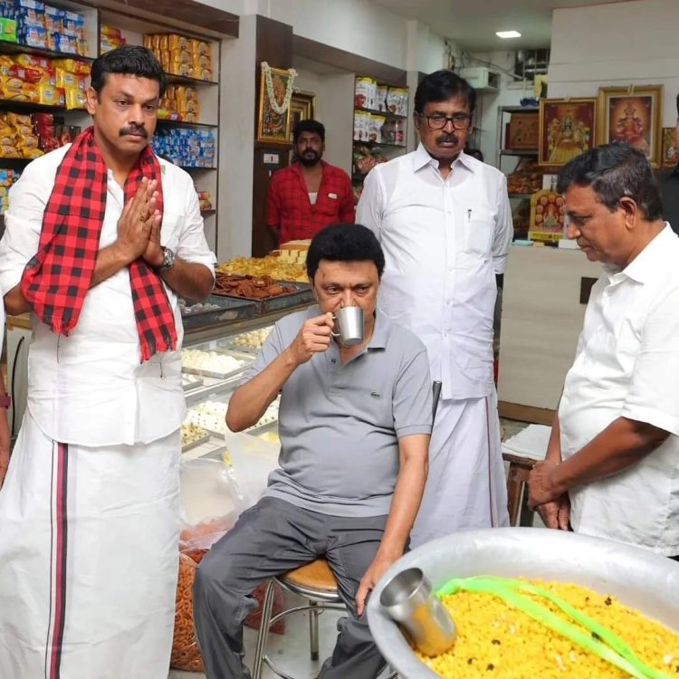 வாக்கிங் சென்று வாக்கு சேகரித்த முதல்வர்! வாலிபால் விளையாடி உற்சாகம்!