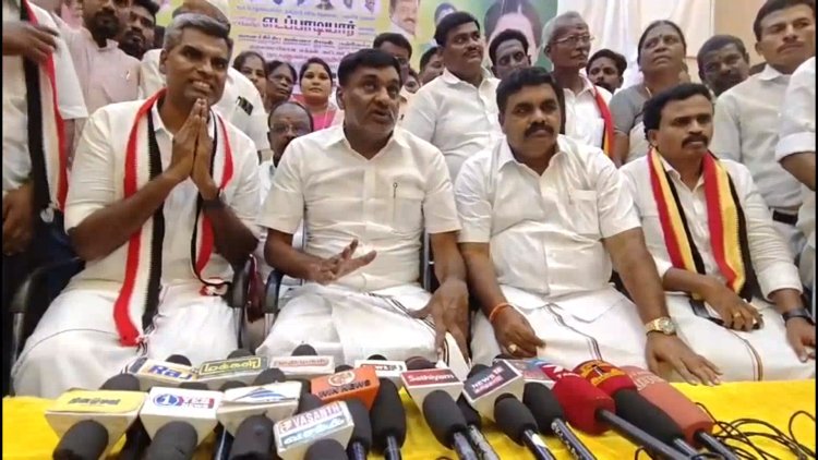 கடந்த தேர்தலில் சொன்னது போலவே இதுதான் கடைசி தேர்தல் என்று மக்களை ஏமாற்ற பார்க்கிறார் ஏ.சி.சண்முகம்! முன்னாள் அமைச்சர் வீரமணி பேட்டி!