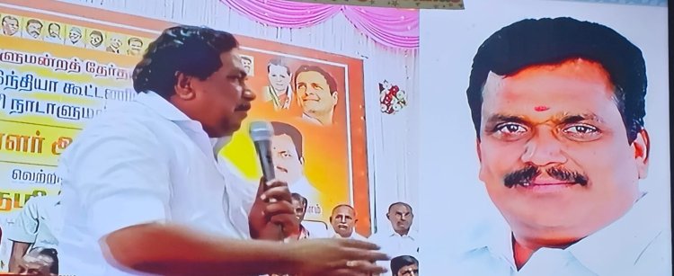 நம் வேட்பாளர் அதிக வாக்கு வித்தியாசத்தில் வெற்றி பெறவில்லை என்றால் அமைச்சர் பதவியை ராஜினாமா செய்வேன்! அமைச்சர் மூர்த்தி சபதம்!