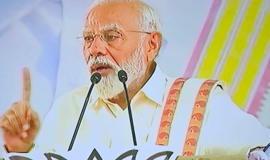 ஊழல்வாதிகளை காப்பாற்றுவதுதான் திமுக - காங்கிரஸ் கட்சிகளின் குறிக்கோள்:- கோவையில் பிரதமர் பேச்சு!