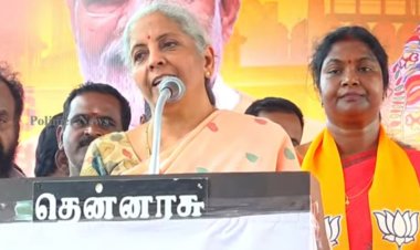 உதயசூரியன் தமிழகத்துக்கு உதிக்கக் கூடாது! மத்திய அமைச்சர் நிர்மலா சீதாராமன் பேச்சு!