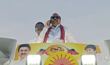 தலைவர் போன்ல பேசுகிறார்! எங்கேனு கேட்டாரு...? பிரச்சாரத்தில் அமைச்சர் எ.வ.வேலு சுவாரசியம்!