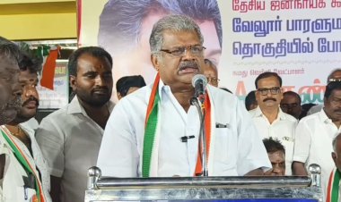 தலைமை இல்லாத கூட்டணிக்கு வாக்களித்தால்  நாடு பாதுகாப்பாக இருக்காது ஜி.கே.வாசன் பிரச்சாரம்!