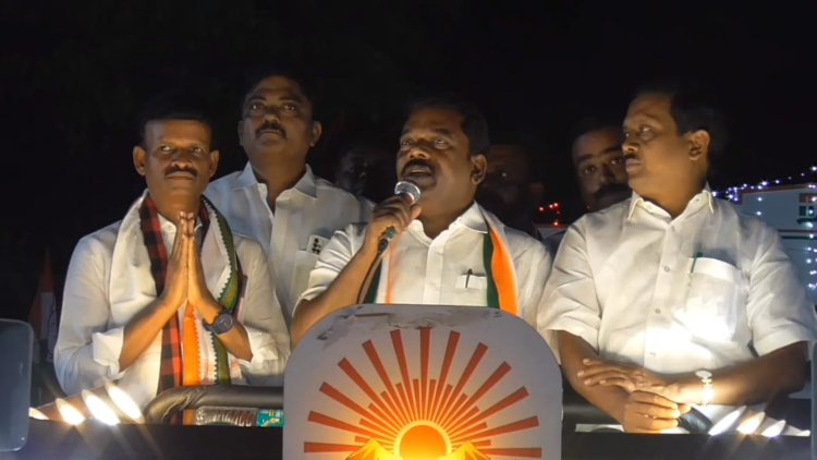 யார் ஆளவேண்டும்? மக்கள் தீர்மானித்துவிட்டனர்! காங்கிரஸ் தலைவர் செல்வப் பெருந்தகை பிரச்சாரம்!