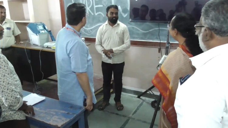 அலுவலர்களுக்கு தேர்தல் பயிற்சி வகுப்பு!
