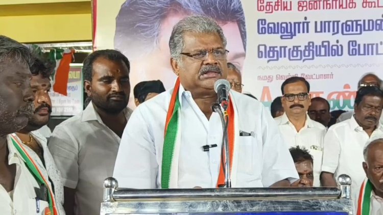 தலைமை இல்லாத கூட்டணிக்கு வாக்களித்தால்  நாடு பாதுகாப்பாக இருக்காது ஜி.கே.வாசன் பிரச்சாரம்!