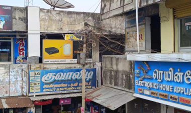 ஏம்பா ஆபிசர்… விபத்து ஏற்பட்டால் தான் உடைந்த கம்பத்தை மாத்துவீங்களா?