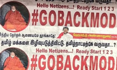 கோ… பேக்” மோடி தமிழகத்தில் பரபரப்பு!
