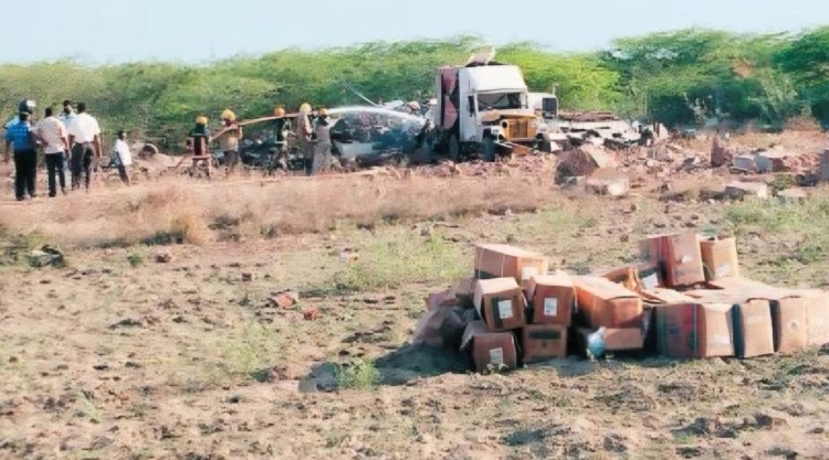 வெடி பொருட்கள் பதுக்கல்..விபத்து...முதல்வர் இரங்கல்!
