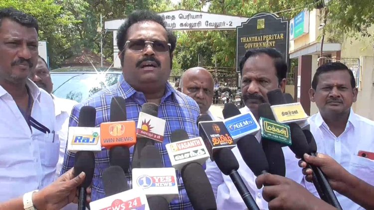 ஏசி சண்முகம் தோல்வி பயத்தில் உலறுகிறார் கதிர்ஆனந்த் பேட்டி!