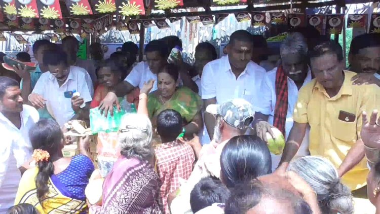 திமுகவின் தண்ணீர் பந்தல்கள்!