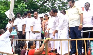 வேலூர் திருப்பத்தூரில் கலைஞர் பிறந்தநாள் விழா! பிரியாணி வழங்கியதால் மக்கள் குஷி!