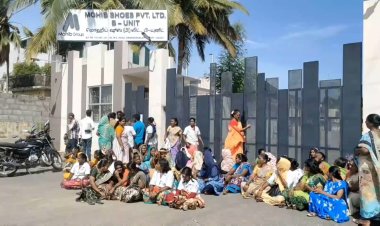 ஷூ தொழிற்சாலை ஊழியர்களை பாடாய்படுத்தும் நிர்வாகம்! கண்ணைக் கட்டிக்கொண்டிருக்கும் தொழிலாளர் நல அலுவலர்கள்!