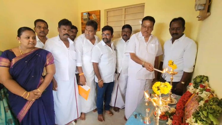 ஊராட்சி சந்தையை சட்டமன்ற உறுப்பினர் திறந்து வைத்தார்!