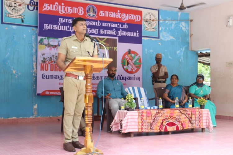 போதை பொருட்களை கட்டுப்படுத்த முடியவில்லை! நாகை எஸ்.பி.வேதனை!!