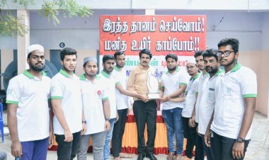 நண்பர்கள் டிரஸ்ட் - சி.எம்.சி. இணைந்து நடத்திய ரத்ததான முகாம்!