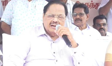 பேரிடராக அறிவிக்காதவர்கள் இதயம் இல்லாதவர்கள் அமைச்சர் துரைமுருகன் பேட்டி!