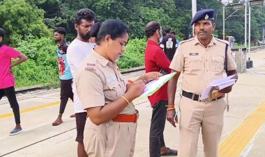 ரயில் தண்டவாளத்தை  மெத்தனமாக கடந்தவர் பலி!