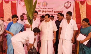 அன்புமணி-க்கு நீர்வளத்துறை பற்றி முழுமையாக தெரியவில்லை! அமைச்சர் துரைமுருகன் பேட்டி!