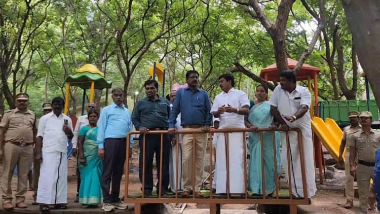 ஏலகிரி மலை மற்றும் ஜலக்காம்பாறை நீர்விழ்ச்சியில் சிறுவர் பூங்கா திறப்புவிழா! மாவட்ட ஆட்சியர் பங்கேற்பு!