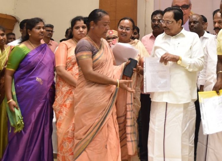 பெரியமனிதர் போர்வையில் பிச்சை எடுக்காதீர்கள்! கட்டிங் பார்டிகளை எச்சரித்த அமைச்சர் துரைமுருகன்!