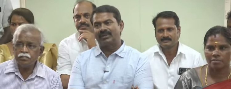 எஃப் ஐ ஆர்களை என் வீட்டு குப்பை கூடைகளில் வீசிவிடுவேன்! எஸ்.பி.வருண்குமார் வழக்கு பற்றி சீமான் பேட்டி!