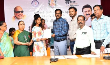 கல்வி மட்டுமே இந்த சமூகத்தின் இருளைப் போக்கும் அற்புத சக்தி!திருப்பத்தூர் கலெக்டர் அறிவுரை!