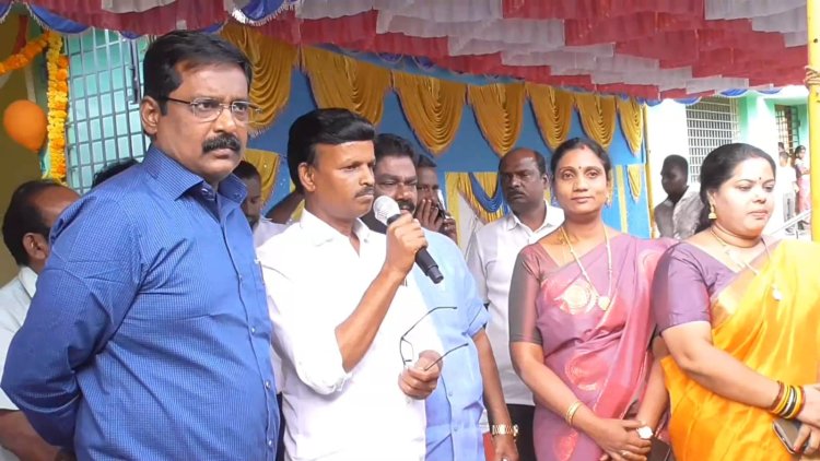 நான் 3 லட்சம் கொடுக்கிறேன்...எம். எல் .ஏ சார் நீங்களும் கொஞ்சம் கொடுங்கள்! திருவண்ணாமலை எம்பி பேச்சு!,