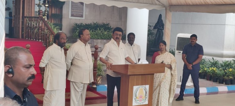 தமிழகத்தில் கூட்டணி ஆட்சி குறித்து ஊடகங்கள்தான் பெரிதுபடுத்துகின்றன!பிரதமரை சந்தித்த பின்னர் தமிழக முதல்வர் முக. ஸ்டாலின் பேட்டி!