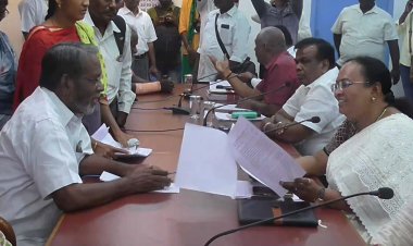 ஏரியில் கழிவுநீர் அகற்றக்கோரி ஆட்சியரிடம் மனு!