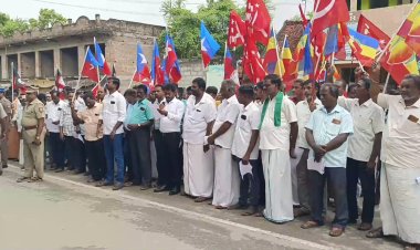 சார்பதிவாளர் கயல்விழி மீது நடவடிக்கை எடுங்கள்! மறுத்தால் அலுவலகத்தை பூட்டுவோம்! பொங்கி எழுந்த கட்சியினர்!