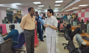 மழைகால மின்தடை புகார்களுக்கு 24 மணிநேரம் செயல்படும் எண்.94987 94987! அமைச்சர் செந்தில்பாலாஜி வெளியிட்டார்!