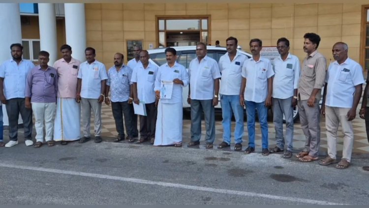 பாலாற்றில் மது அருந்த பார்..அகற்றக்கோரி  ஆட்சியரிடம் பா.ம.க. புகார்!