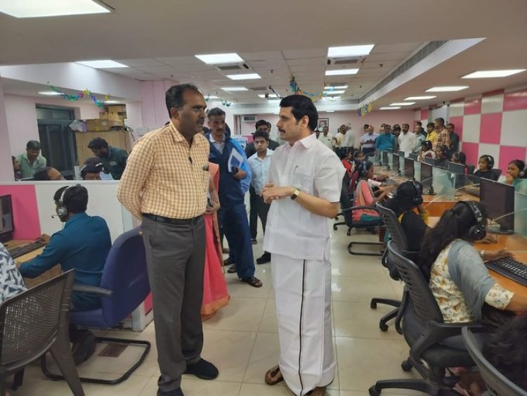 மழைகால மின்தடை புகார்களுக்கு 24 மணிநேரம் செயல்படும் எண்.94987 94987! அமைச்சர் செந்தில்பாலாஜி வெளியிட்டார்!