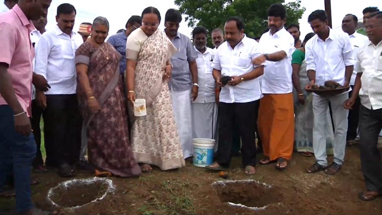 பனைவிதை நட்ட ஆட்சியர் மற்றும் எம் .எல் .ஏ.!