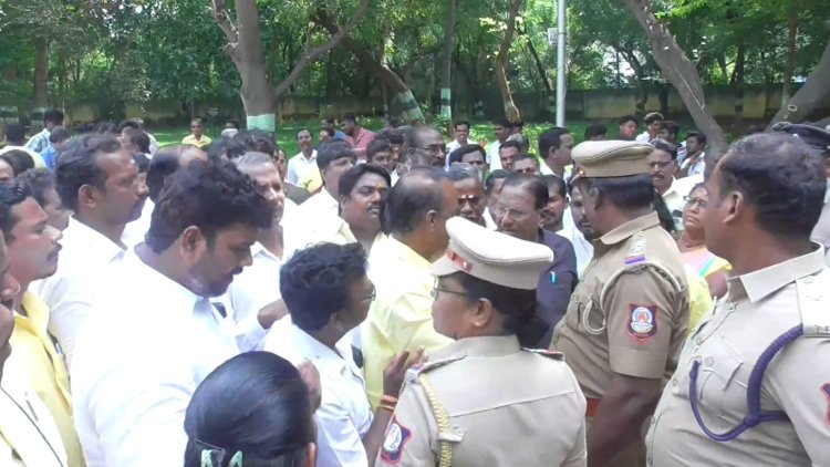 வேலூர் எஸ்.பி.யிடம் பாமகவினர் புகார்!