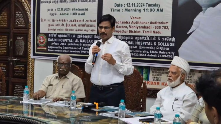 மருத்துவத்துகு தகுந்த பணம் வசூலிக்க வேண்டும்! முன்னாள் தலைமை செயலாளர் இறையன்பு அட்வைஸ்!