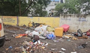 கிறிஸ்துமஸ் சீசனிலாவது மாநகராட்சி சுத்தப்படுத்துமா? தேவாலயம்.....பேராயர் முகாம் அலுவலகம் அருகே கெட்டவாடை!